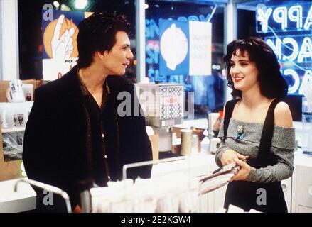 Christian Slater, Winona Ryder, 'Heathers' (1989) Nouveau monde / référence du fichier # 34082-140THA Banque D'Images