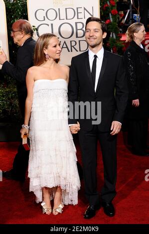 Jennifer Meyer et Tobey Maguire à la 67e cérémonie des Golden Globe Awards, qui s'est tenue à l'hôtel Beverly Hilton de Los Angeles, CA, Etats-Unis, le 17 janvier 2010. Photo de Lionel Hahn/ABACAPRESS.COM (photo : Jennifer Meyer, Tobey Maguire) Banque D'Images