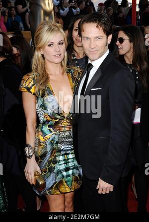 Anna Paquin et Stephen Moyer au 16e Screen Actor Guild Awards, qui a eu lieu au Shrine Exhibition Hall de Los Angeles, CA, USA le 23 janvier 2010. Photo de Lionel Hahn/ABACAPRESS.COM Banque D'Images