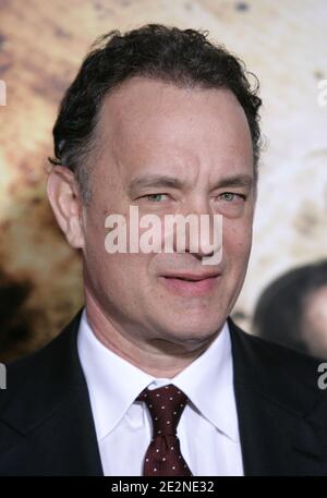 Tom Hanks arrive à la première du Pacifique au Grauman's Chinese Theatre de Los Angeles, en Californie. 24 février 2010. (Photo : Tom Hanks). Photo d'Adam Orchon/ABACAPRESS.COM Banque D'Images