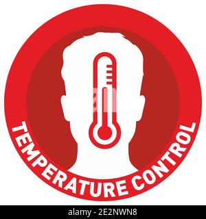 Être prêt pour le dispositif de contrôle de température du pistolet. Conseils, recommandation. Règles de prévention du coronavirus Avia. Conseils de voyage pour les voyageurs avia Flights, tr Illustration de Vecteur