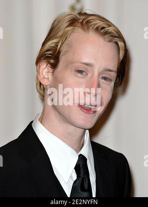 MacAulay Culkin dans la salle de presse des 82e Academy Awards, qui ont eu lieu au Kodak Theatre de Los Angeles, CA, Etats-Unis, lors du match 07, 2010. Photo de Lionel Hahn/ABACAPRESS.COM (photo: MacAulay Culkin) Banque D'Images