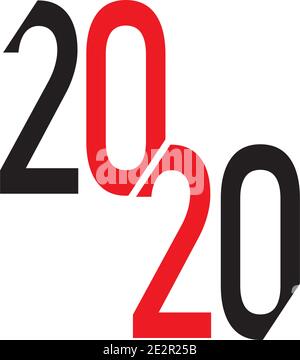 Illustration vectorielle du logo Happy New Year 2020 - vecteur Illustration de Vecteur