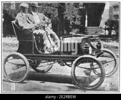 La première voiture jamais produite par Franklin Banque D'Images