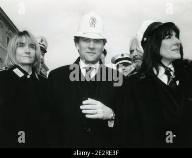 Antonio Tajani, homme politique italien et ancien président du Parlement européen, années 2000 Banque D'Images