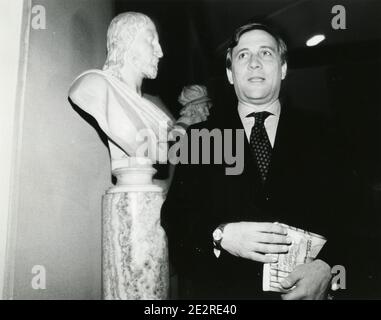 Antonio Tajani, homme politique italien et ancien président du Parlement européen, années 2000 Banque D'Images