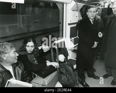Antonio Tajani, homme politique italien et ancien président du Parlement européen, années 2000 Banque D'Images