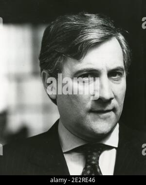 Antonio Tajani, homme politique italien et ancien président du Parlement européen, années 2000 Banque D'Images
