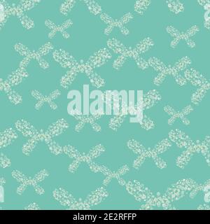 papillons coeurs et fleurs motif vectoriel sans couture Illustration de Vecteur