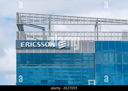 Les bureaux d'Ericsson Australia à Macquarie Park (North Ryde), Sydney, Australie Banque D'Images