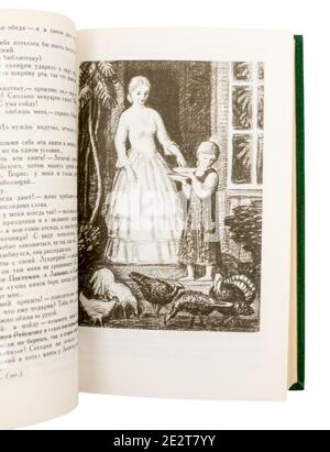 Le « précipice » d'Ivan Goncharov, publié pour la première fois en 1984 en URSS. Banque D'Images
