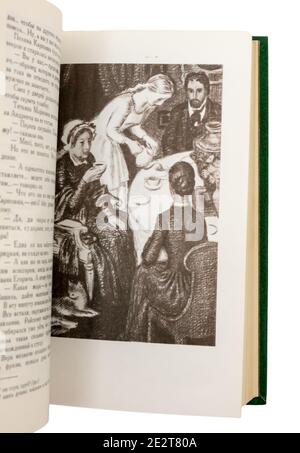 Le « précipice » d'Ivan Goncharov, publié pour la première fois en 1984 en URSS. Banque D'Images