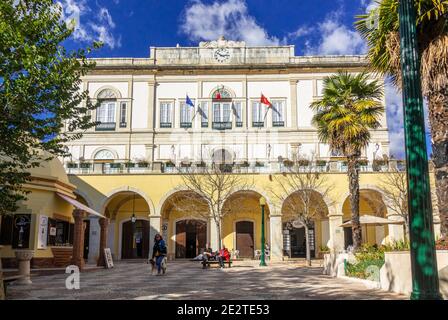 Hôtel de ville municipal de Silves (Camara Municipal de Silves), Bâtiment à Praça do Municipio Silves l'Algarve Portugal Banque D'Images