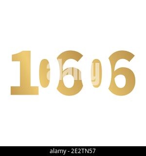 logo de type 10606 lettres Illustration de Vecteur