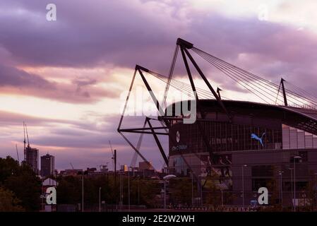 Stade Etihad. Manchester, Royaume-Uni. Banque D'Images