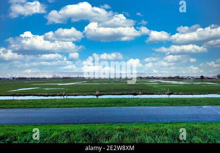 canaux d'amsterdam pendant les mesures de corona lockdown covid-19 2020 Banque D'Images