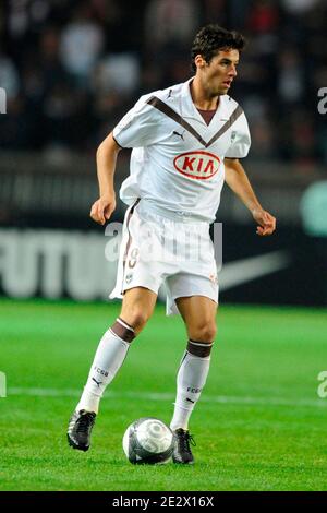 Yoann Gourbrassard de Bordeaux lors du match de football de la Ligue française 1, PSG contre Bordeaux à Paris, France, le 10 avril 2010. Paris a gagné 3-1. Photo de Henri Szwarc/ABACAPRESS.COM Banque D'Images