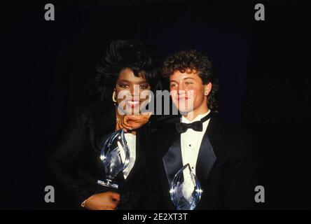 KIRK Cameron et Oprah Winfrey 1988 crédit : Ralph Dominguez/MediaPunch Banque D'Images