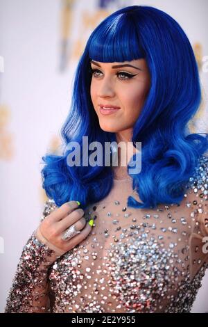 Katy Perry participe aux MTV Movie Awards 2010 qui se sont déroulés au Gibson Amphitheater Universal Studios le 6 juin 2010 à Los Angeles, en Californie. (Photo : Katy Perry). Photo de Lionel Hahn/ABACAPRESS.COM Banque D'Images