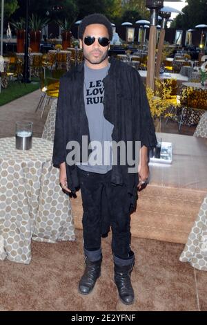Lenny Kravitz arrive pour Los Angeles première de la saison d'entourage de la série originale d'HBO sept qui s'est tenue au Paramount Theatre à Los Angeles, CA, Etats-Unis le 16 juin 2010. Photo de Tony DiMaio/ABACAPRESS.COM (photo : lenny Kravitz) Banque D'Images