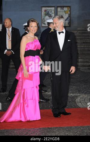 Le prince héritier Philippe de Belgique et la princesse Mathilde de Belgique ont assisté à la représentation de gala à la salle de concert de Stockholm, en Suède, le 18 juin 2010. Photo de Mousse-Nebinger-Orban/ABACAPRESS.COM Banque D'Images