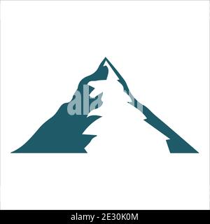 design vectoriel du logo creative mountain everest Illustration de Vecteur