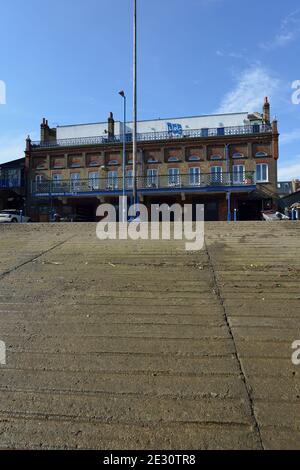 London Rowing Club (LRC), tour de bateaux, Putney, West London, Royaume-Uni Banque D'Images