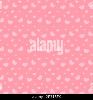 Bonne Saint Valentin avec cœur sur une carte postale. Illustration vectorielle Illustration de Vecteur