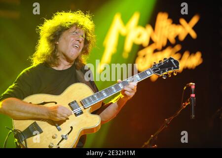 Pat Metheny, guitariste et compositeur américain de jazz, est présent au Montreux Jazz Festival, à Montreux, en Suisse, le 7 juillet 2010. Photo de Loona/ABACAPRESS.COM Banque D'Images