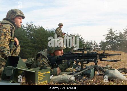 M249 FN MINIMI DM-SD-05-05343. Banque D'Images