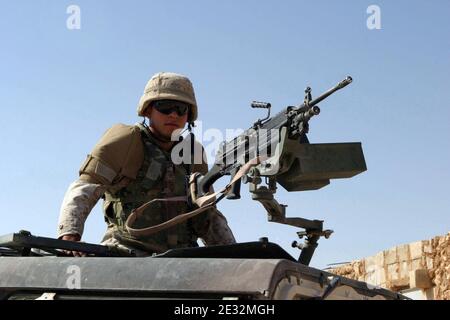 M249 FN MINIMI DM-SD-06-04197. Banque D'Images