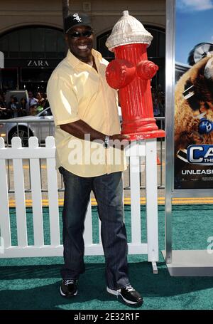 Michael Clarke Duncan assiste à la première Cats & Dogs : The Revenge of Kitty Galore au Chinese Theatre. Los Angeles, le 25 juillet 2010. Photo de Lionel Hahn/ABACAPRESS.COM (photo : Michael Clarke Duncan) Banque D'Images