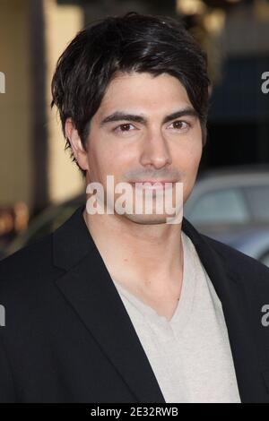 'Brandon Routh arrive pour la première de 'scott Pilgrim vs. The World' au Grauman's Chinese Theatre à Los Angeles, Californie, le 27 juillet 2010. Photo de Tony DiMaio/ABACAPRESS.COM (photo : Brandon Routh)' Banque D'Images