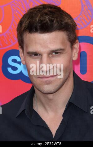 David Boreanaz arrivant pour la « Fox 2010 Summer TCA All-Star Party » qui s'est tenue à Pacific Park - Santa Monica Pier à Santa Monica, CA, États-Unis, le 02 août 2010. Photo de Tony DiMaio/ABACAPRESS.COM (photo : David Boreanaz) Banque D'Images