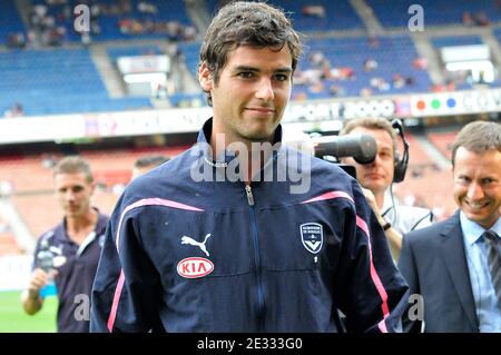 Yoann Gourbrassard de Bordeaux lors du match de football de la Ligue française 1, PSG contre Bordeaux à Paris, France, le 22 août 2010. Bordeaux a gagné 2-1. Photo de Thierry Plessis/ABACAPRESS.COM Banque D'Images