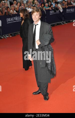 Thomas Dutronc, arrivant à la projection de "les enfants sont tous droits" présenté hors compétition au 36e Festival du film américain, à Deauville, France, le 10 septembre 2010.photo Thierry Orban/Abacapress.com Banque D'Images