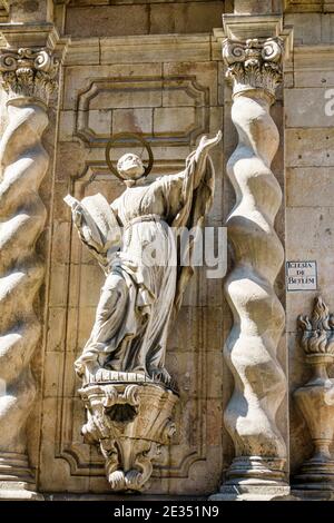 Espagne Barcelone hispanique Catalogne Catalunya Ciutat Vella iglesia de Nuestra Senora de Belen Esglesia de la Mare de Deu de Église de Betlem notre-Dame o Banque D'Images