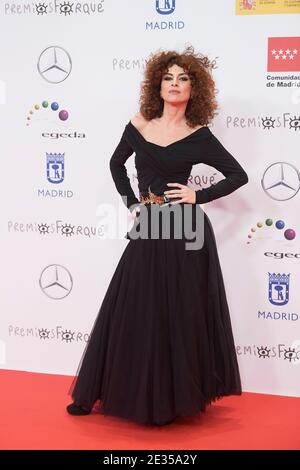 16 janvier 2021, Madrid, Madrid, Espagne: Cayetana Cabezas assiste au 26e tapis rouge Jose Maria Forque Awards au Palacio de Congresos IFEMA le 16 janvier 2021 à Madrid, Espagne (image de crédit: © Jack Abuin/ZUMA Wire) Banque D'Images