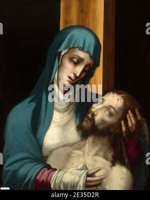 Luis de Morales - Piedad. Banque D'Images