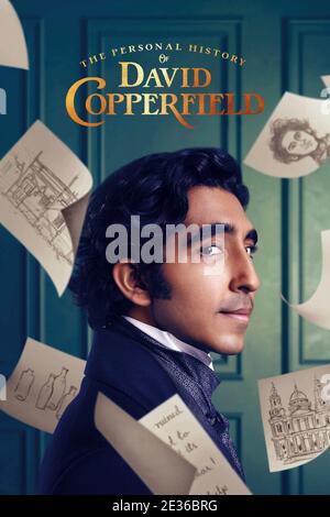 DEV PATEL DANS L'HISTOIRE PERSONNELLE DE DAVID COPPERFIELD (2019), RÉALISÉ PAR ARMANDO IANNUCCI. Credit: FILM 4/FILMNATION ENTERTAINMENT/SEARCHLIGHT IMAGES / Album Banque D'Images