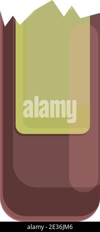 Icône de matériau caoutchouté. Dessin animé de l'icône de vecteur de matériau caoutchouté pour la conception de Web isolée sur fond blanc Illustration de Vecteur