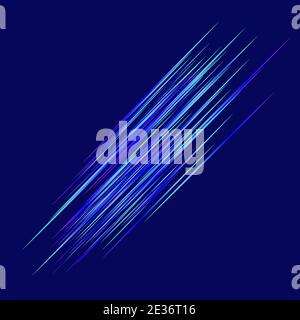 Lignes diagonales, symbole de vitesse et de mouvement. Illustration vectorielle Illustration de Vecteur