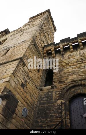 Newcastle upon Tyne Royaume-Uni : 2 août 2020 : extérieur du château de Newcastle Banque D'Images