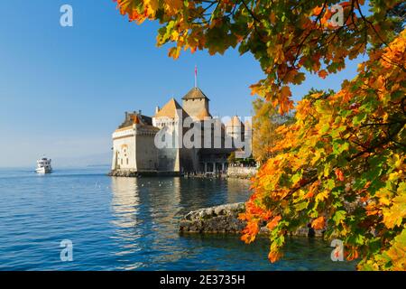 Château de Chillon, Suisse Banque D'Images