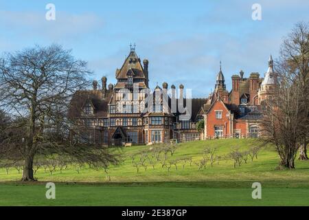 Farnborough Hill, une école de jour indépendante catholique romaine pour filles (école publique anglaise), anciennement Hillside Couvent College, Farnborough, Hampshire, Royaume-Uni Banque D'Images