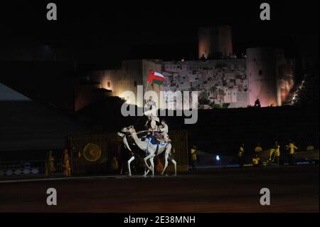 Atmosphère pendant la célébration du 40e anniversaire de la Renaissance du Sultanat d'Oman, à Muscat, Oman, le 1er décembre 2010. Photo de Mousse/ABACAPRESS.COM Banque D'Images