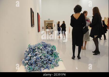 Atmosphère à 'Mhaaf', le Musée arabe d'Art moderne, à Doha, Qatar, le 14 décembre 2010. Photo par Ammar Abd Rabbo/ABACAPRESS.COM Banque D'Images