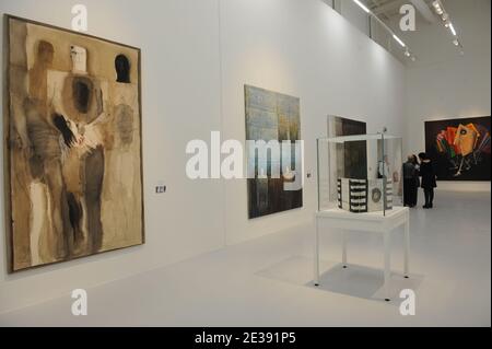 Atmosphère à 'Mhaaf', le Musée arabe d'Art moderne, à Doha, Qatar, le 14 décembre 2010. Photo par Ammar Abd Rabbo/ABACAPRESS.COM Banque D'Images