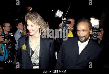 Quincy Jones et Peggy Lipton 1979 crédit : Ralph Dominguez/MediaPunch Banque D'Images