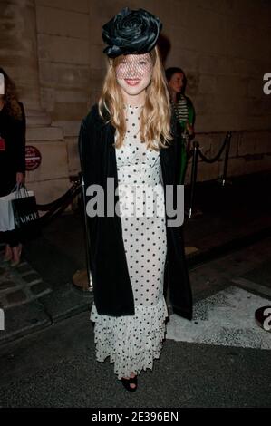 Lea Seydoux participant à la fête du 90e anniversaire de Vogue qui s'est tenue à l'hôtel Pozzo Di Borgo, à Paris, en France, le 30 septembre 2010. Photo de Nicolas Genin/ABACAPRESS.COM Banque D'Images